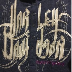 Blue Long Sleeve Waffle Knit Hooded T Sweatshirt